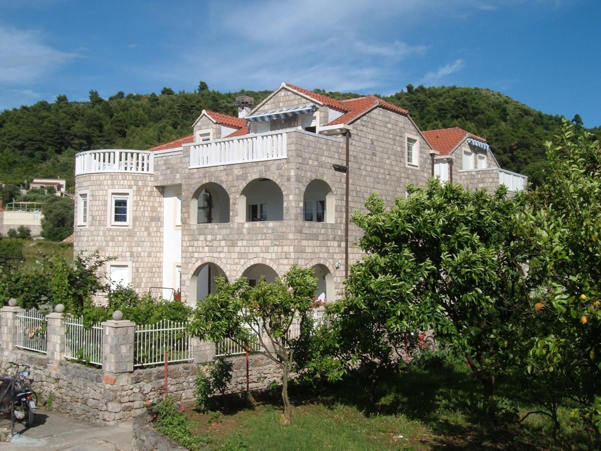 Villa Mirjana Лопуд Экстерьер фото